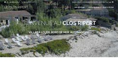 Desktop Screenshot of clos-ripert.fr
