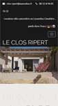 Mobile Screenshot of clos-ripert.fr
